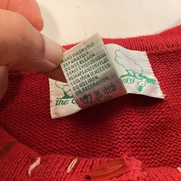 Quacker Factory Koala Bear Cardigan Sweater  Women’s size Medium - Picture 10 of 14